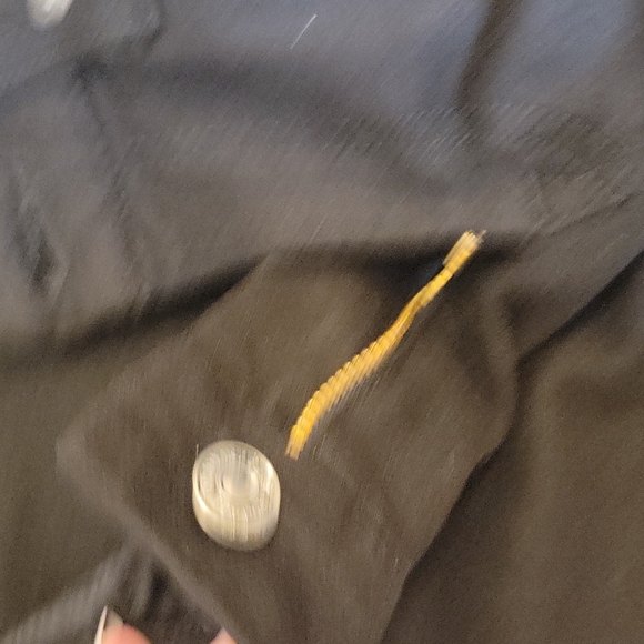 7 For All Man Kind Slim Illusion High Waist All In Luxe Black Jeans - Picture 13 of 14